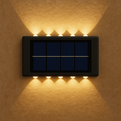 NoctaRay SolarXL | Solar wandlamp met warm up & down lichteffect