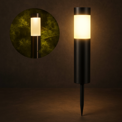 LumaPost Solar | Staande solar buitenlamp voor duurzame tuinverlichting
