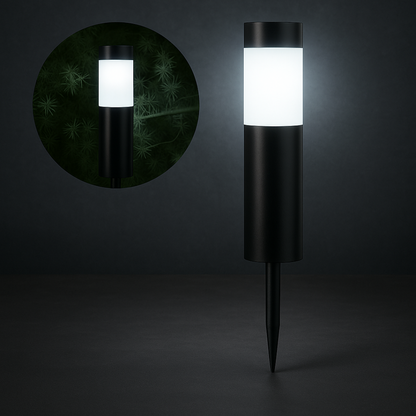 LumaPost Solar | Staande solar buitenlamp voor duurzame tuinverlichting