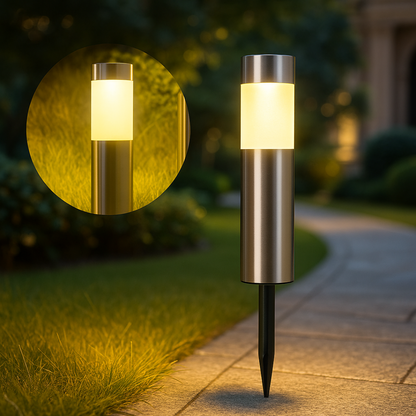 LumaPost Solar | Staande solar buitenlamp voor duurzame tuinverlichting